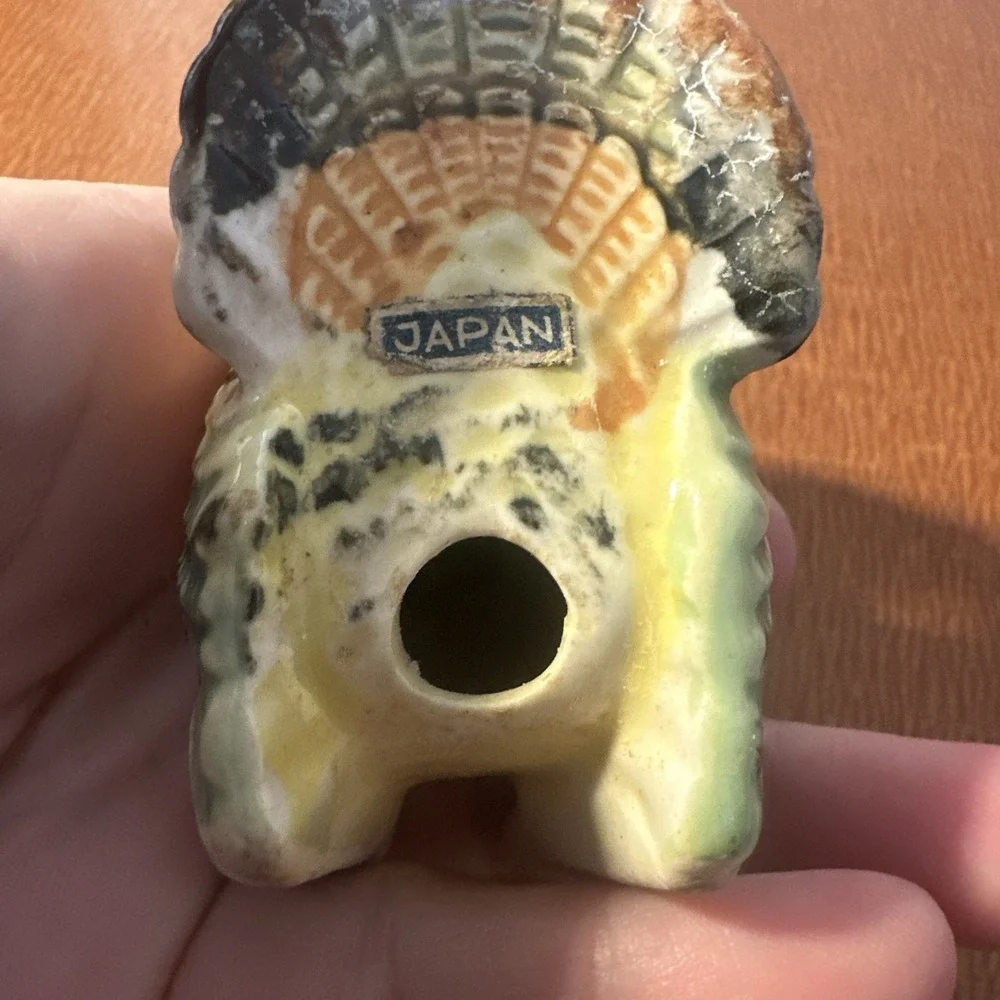 Vtg Turkey Salt & Pepper Shakers, Chippy‎ Paint, Vintage Goodness! From Japan